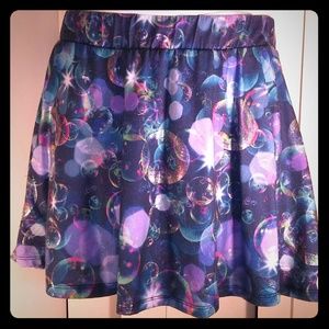 Bubble print skirt by Justice